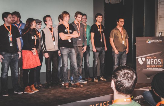 Neos Release Event 2013 bei netlogix.